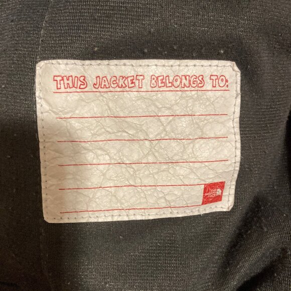 Blue North Face Zip up Hoodie Jacket, Size 6 - Picture 5 of 7